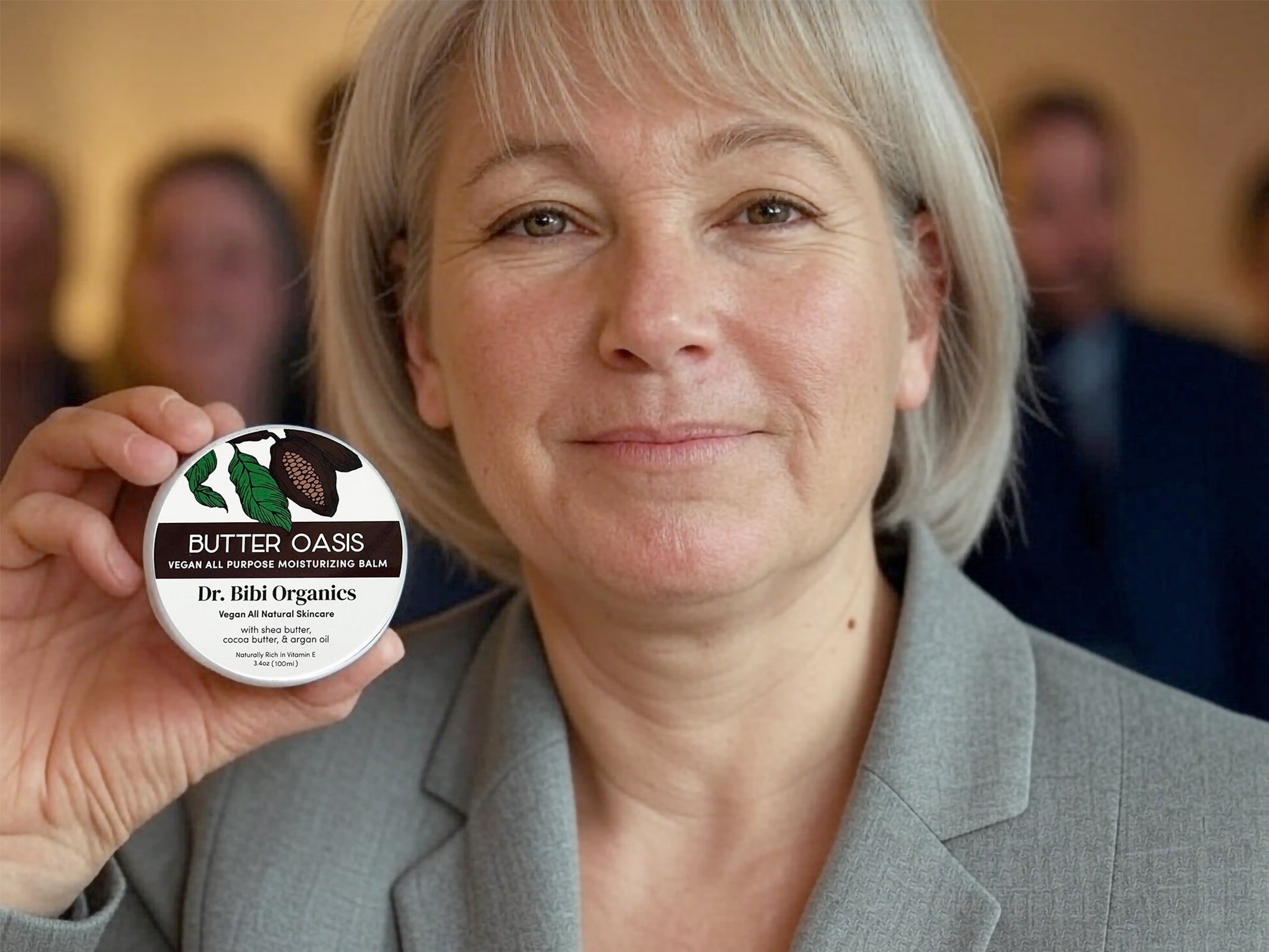 Butter Oasis Moisturizing Balm - Organic Shea Butter, Organic Cocoa Butter & Organic Argan Oil Formula