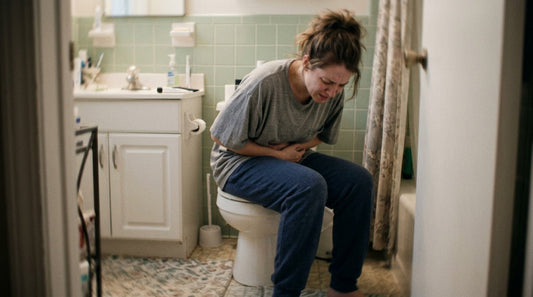 Woman experiencing urinary tract infection symptoms seeking treatment from Dr. Bibi