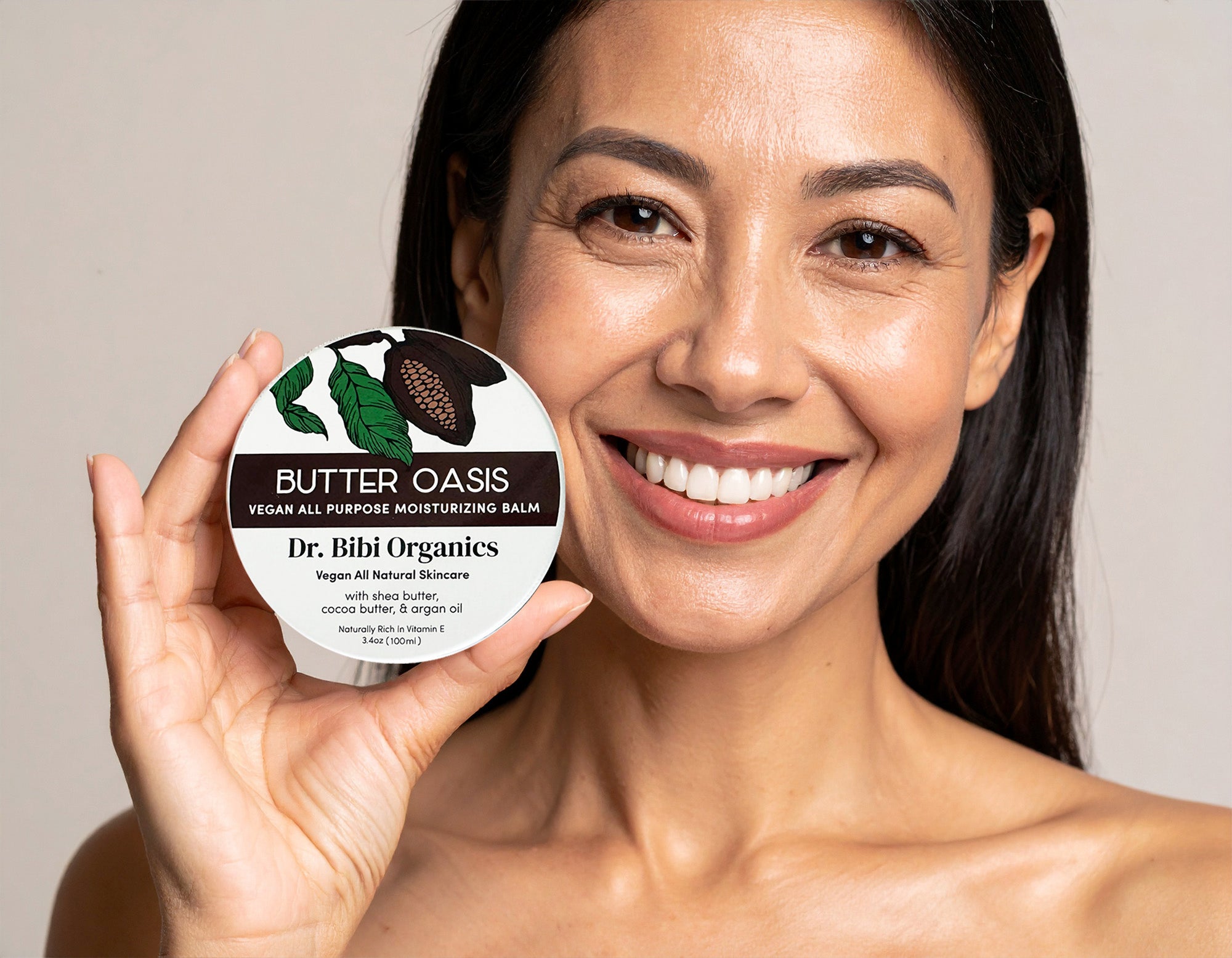Butter Oasis Moisturizing Balm - Organic Shea Butter, Organic Cocoa Butter & Organic Argan Oil Formula
