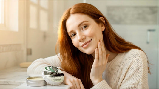 Butter Oasis Moisturizing Balm – Hydrating, Nourishing Skin Relief for Dryness, Cracks, & Rough Patches  Dr. Bibi Organics, 4 oz