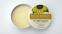 Dr. Bibi Organics Butter Blossom Moisturizing Balm – Hydrating, Nourishing Skin Relief for Dryness, Cracks, & Rough Patches, 4 oz