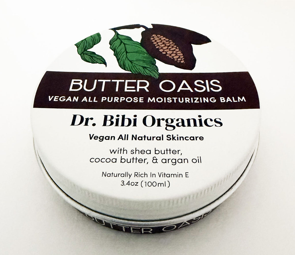 Butter Oasis Moisturizing Balm – Hydrating, Nourishing Skin Relief for Dryness, Cracks, & Rough Patches  Dr. Bibi Organics, 4 oz