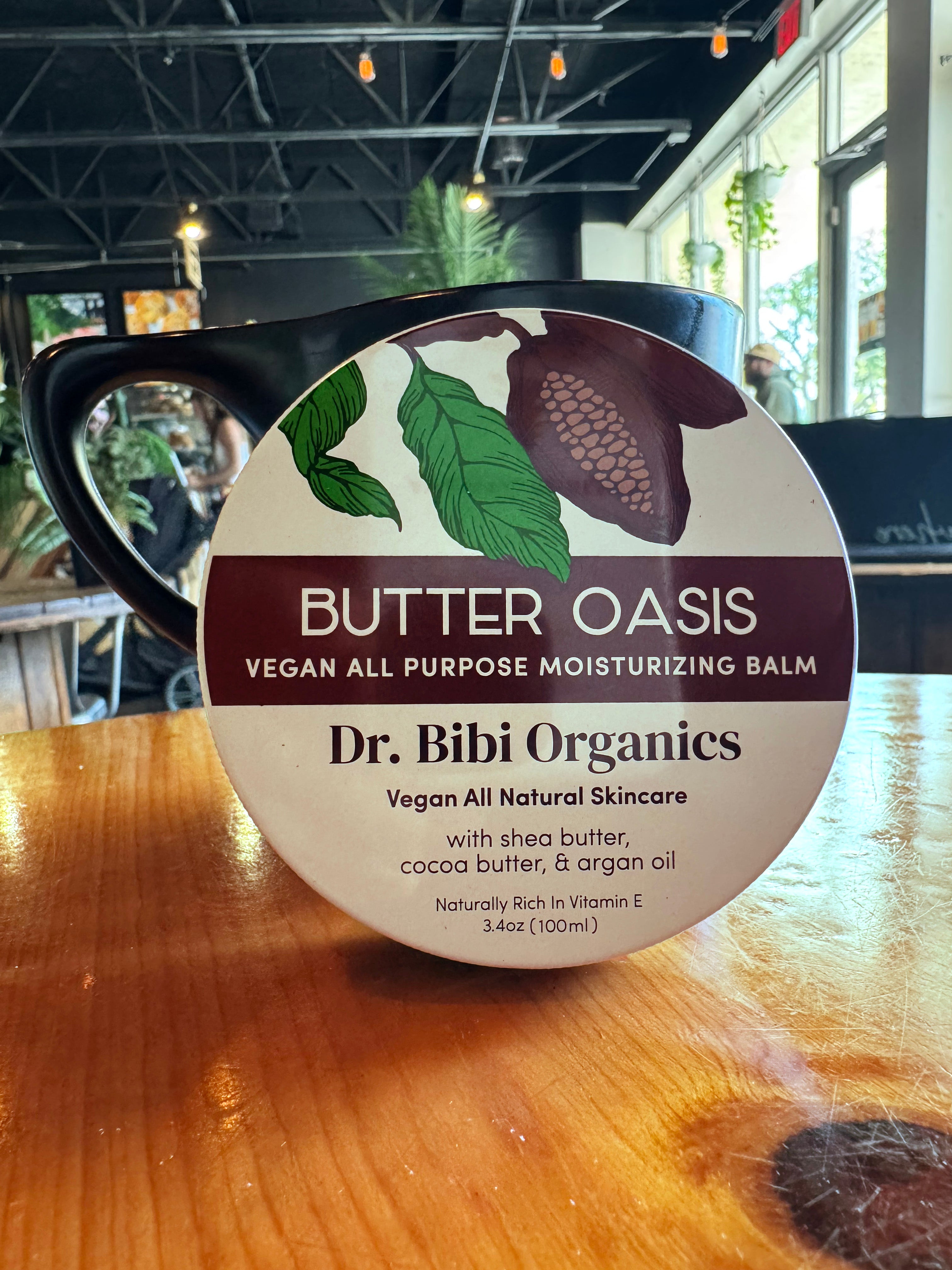 Butter Oasis Moisturizing Balm - Organic Shea Butter, Organic Cocoa Butter & Organic Argan Oil Formula
