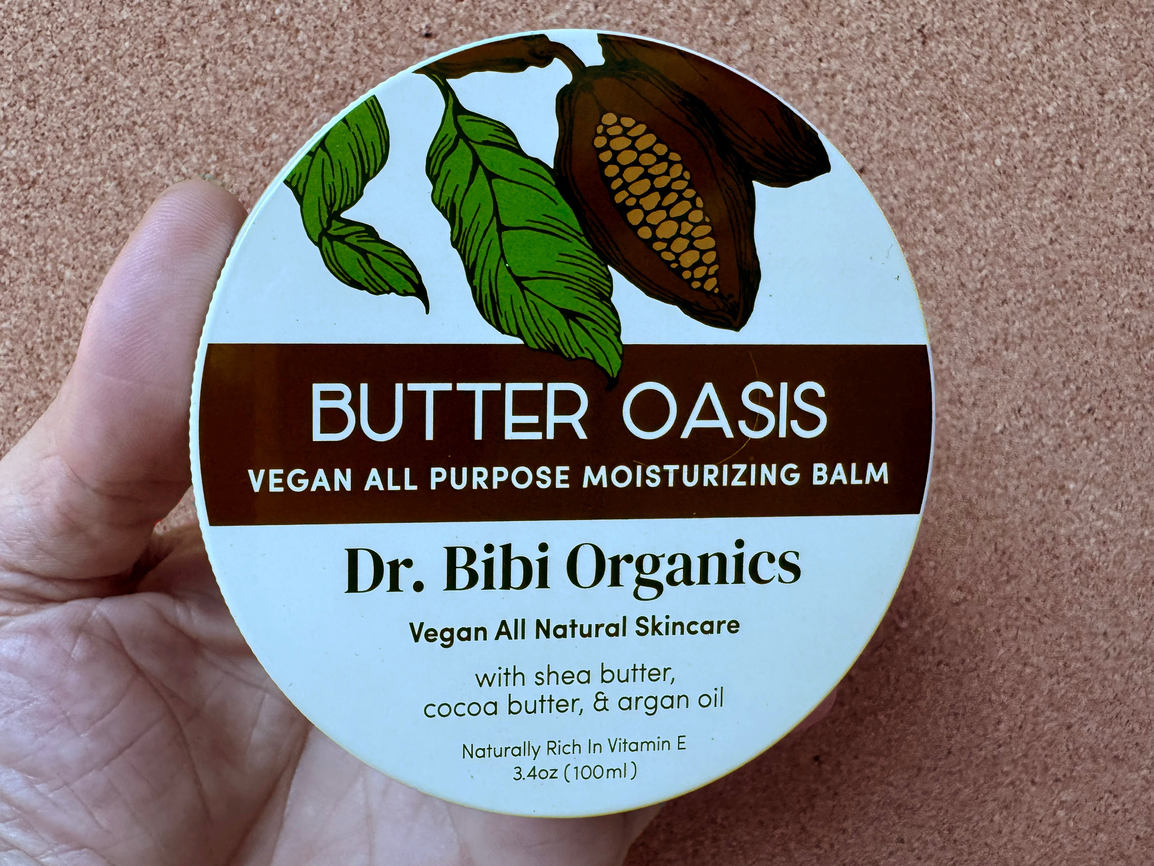 Butter Oasis Moisturizing Balm - Organic Shea Butter, Organic Cocoa Butter & Organic Argan Oil Formula