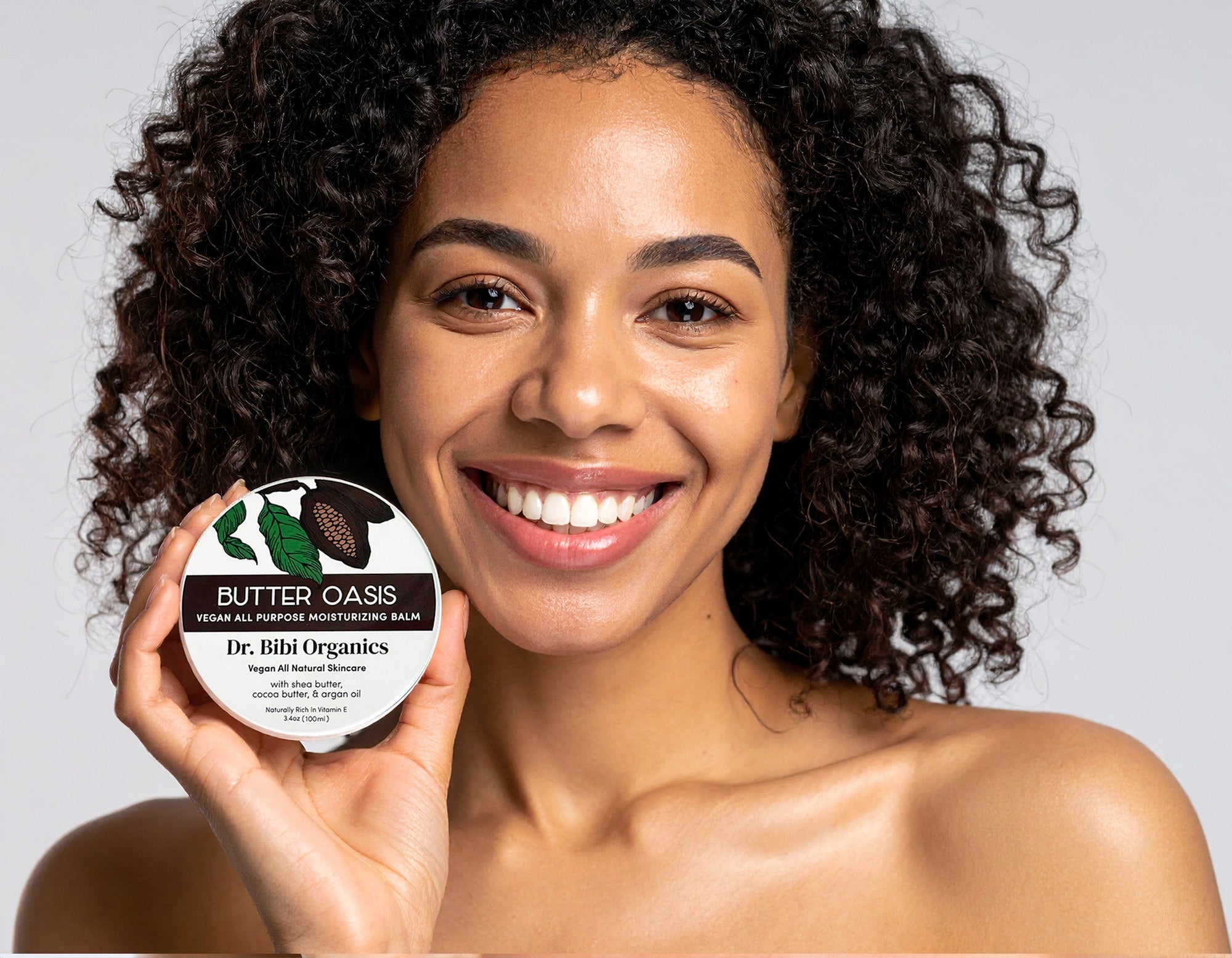 Butter Oasis Moisturizing Balm - Organic Shea Butter, Organic Cocoa Butter & Organic Argan Oil Formula