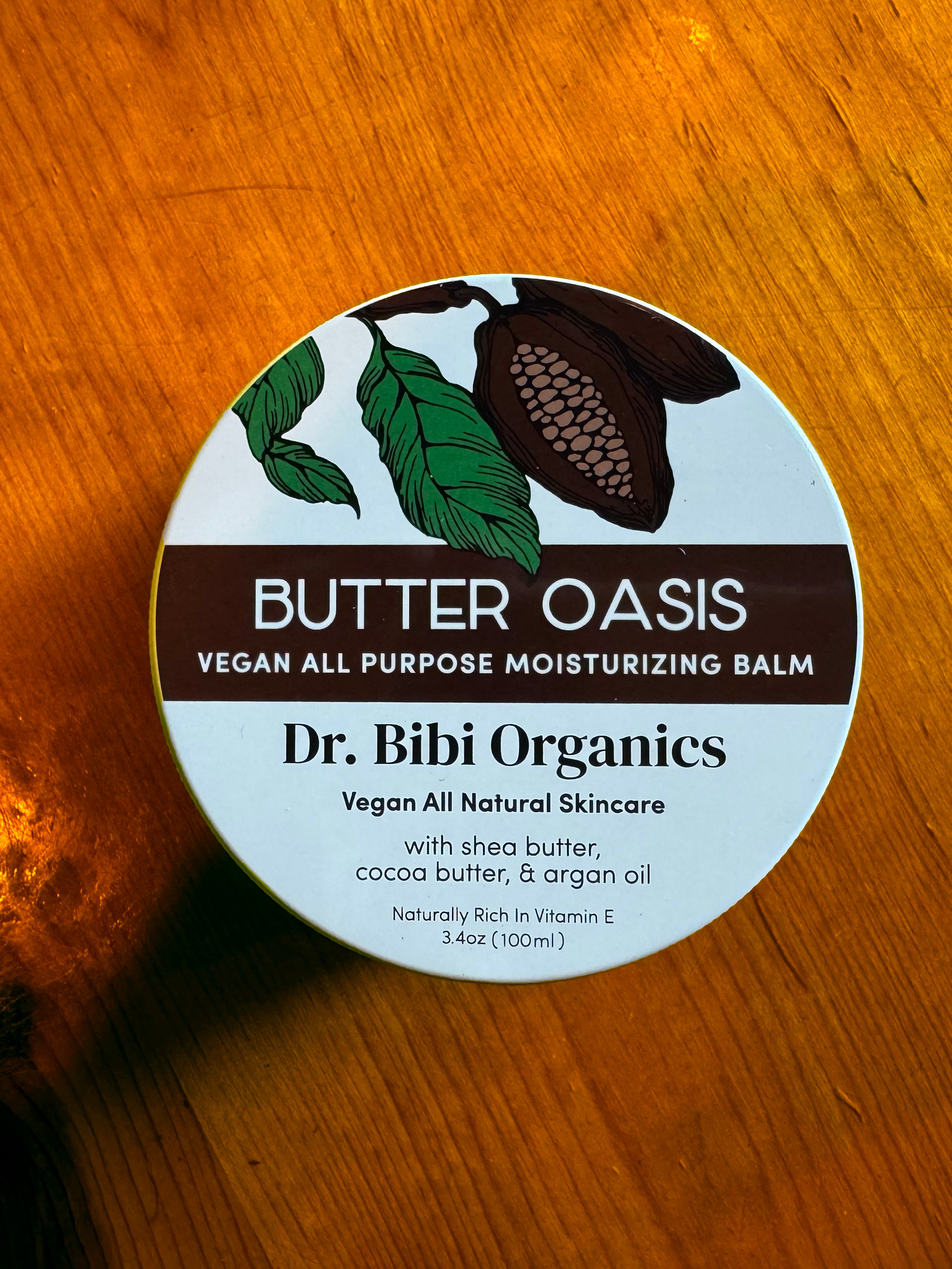 Butter Oasis Moisturizing Balm - Organic Shea Butter, Organic Cocoa Butter & Organic Argan Oil Formula