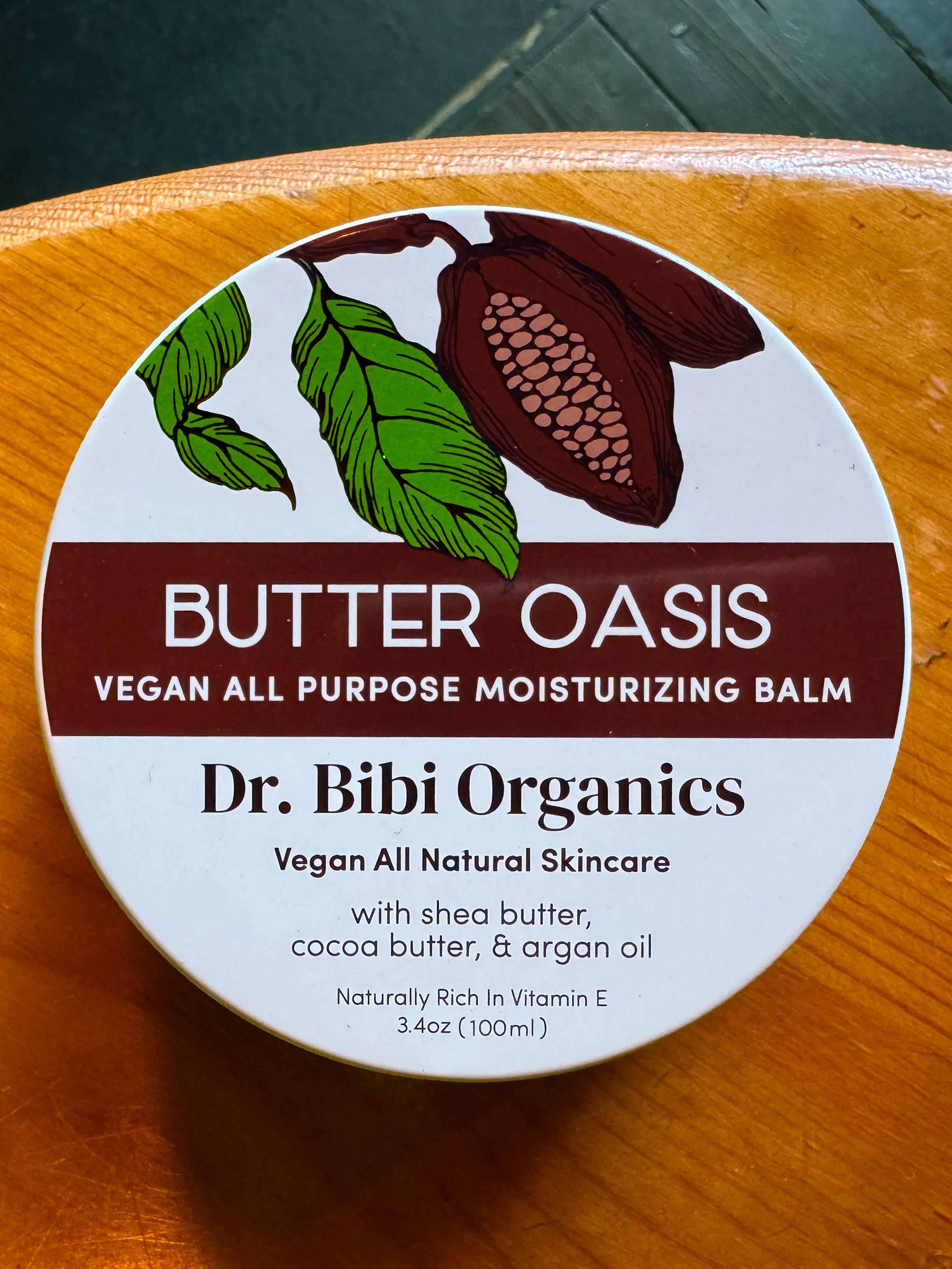 Butter Oasis Moisturizing Balm - Organic Shea Butter, Organic Cocoa Butter & Organic Argan Oil Formula