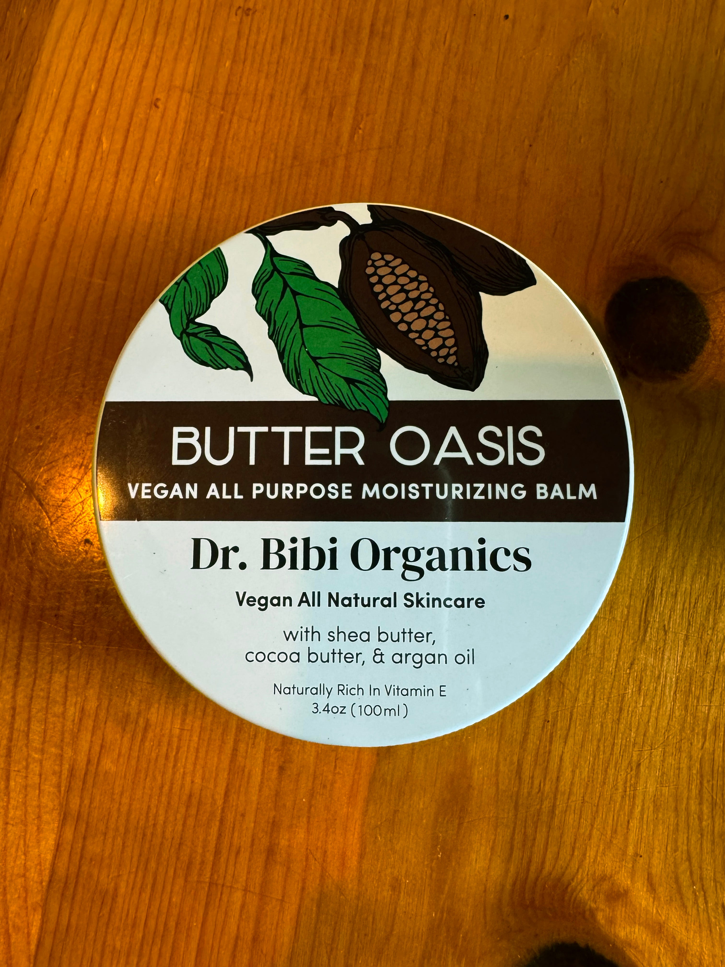 Butter Oasis Moisturizing Balm - Organic Shea Butter, Organic Cocoa Butter & Organic Argan Oil Formula